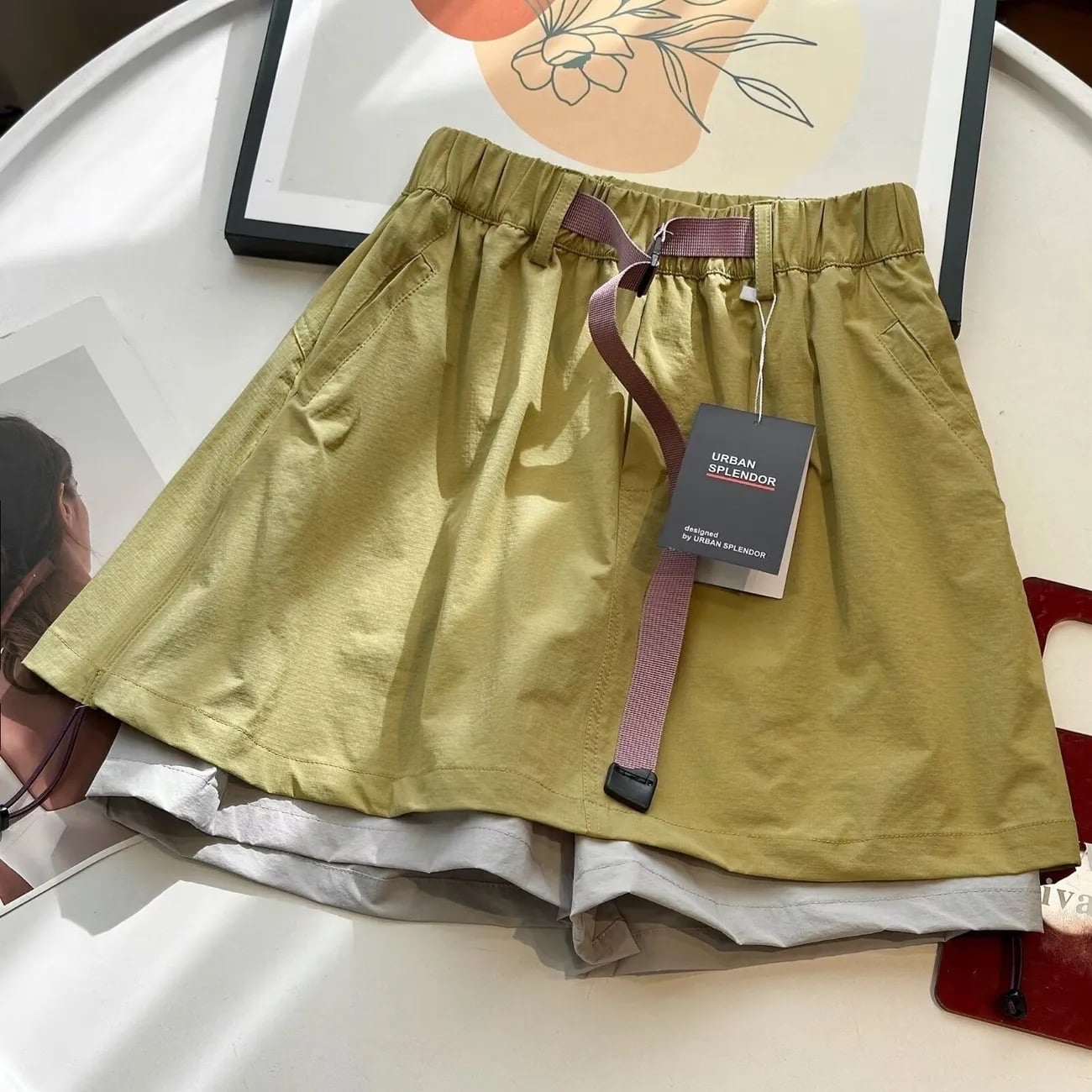 山系女裝防風防水裙褲