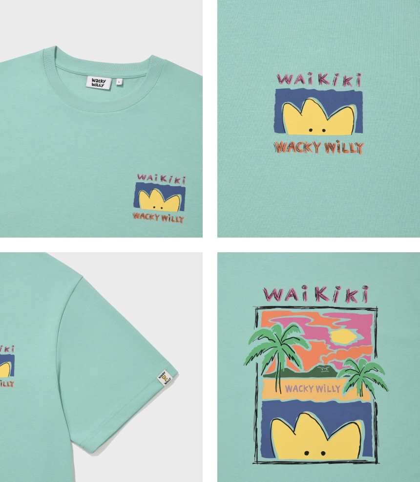 🇰🇷韓國Wacky Willy短袖Tee
