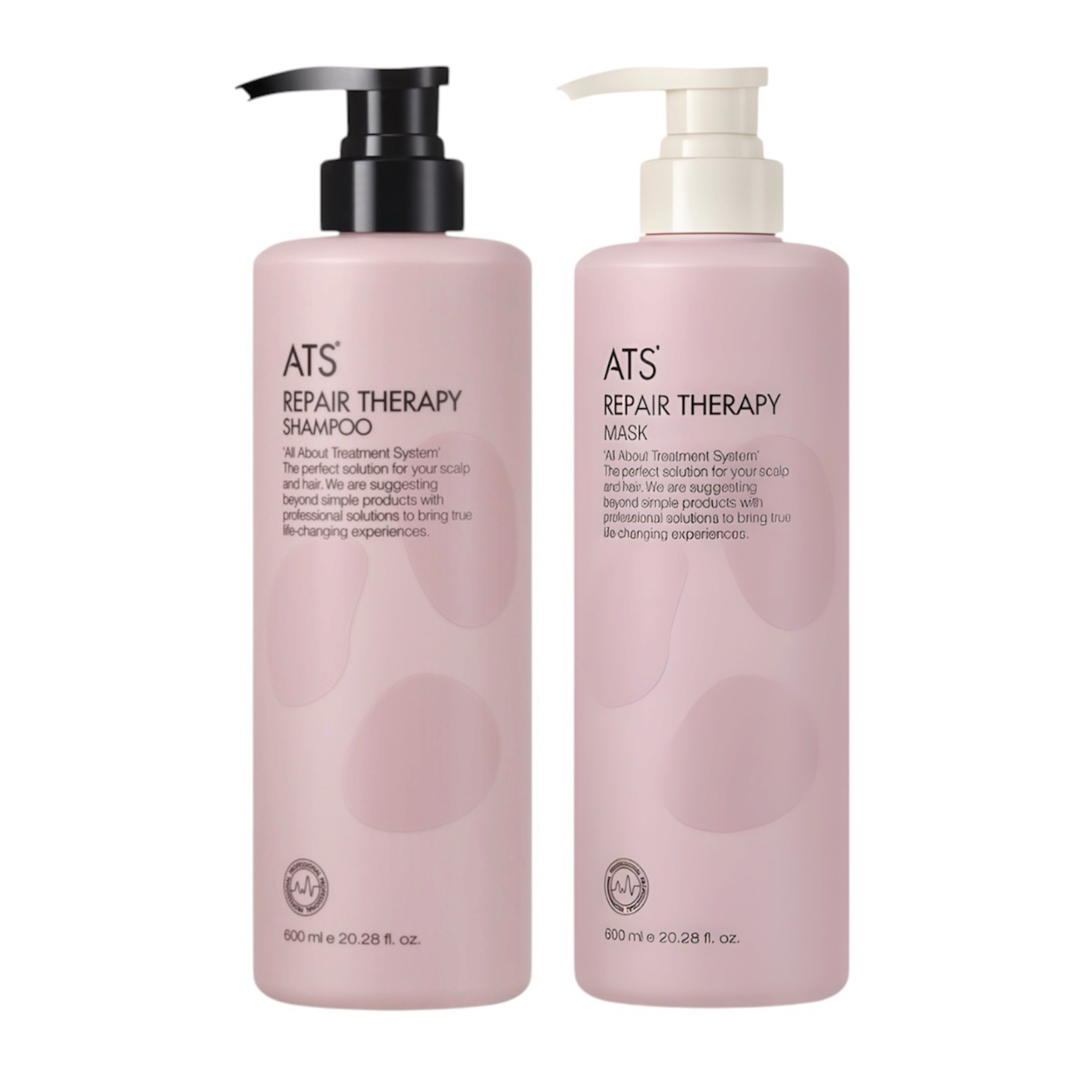 ATS Repair Therapy Shampoo+Mask 創傷治療洗護套裝 600ml+600ml