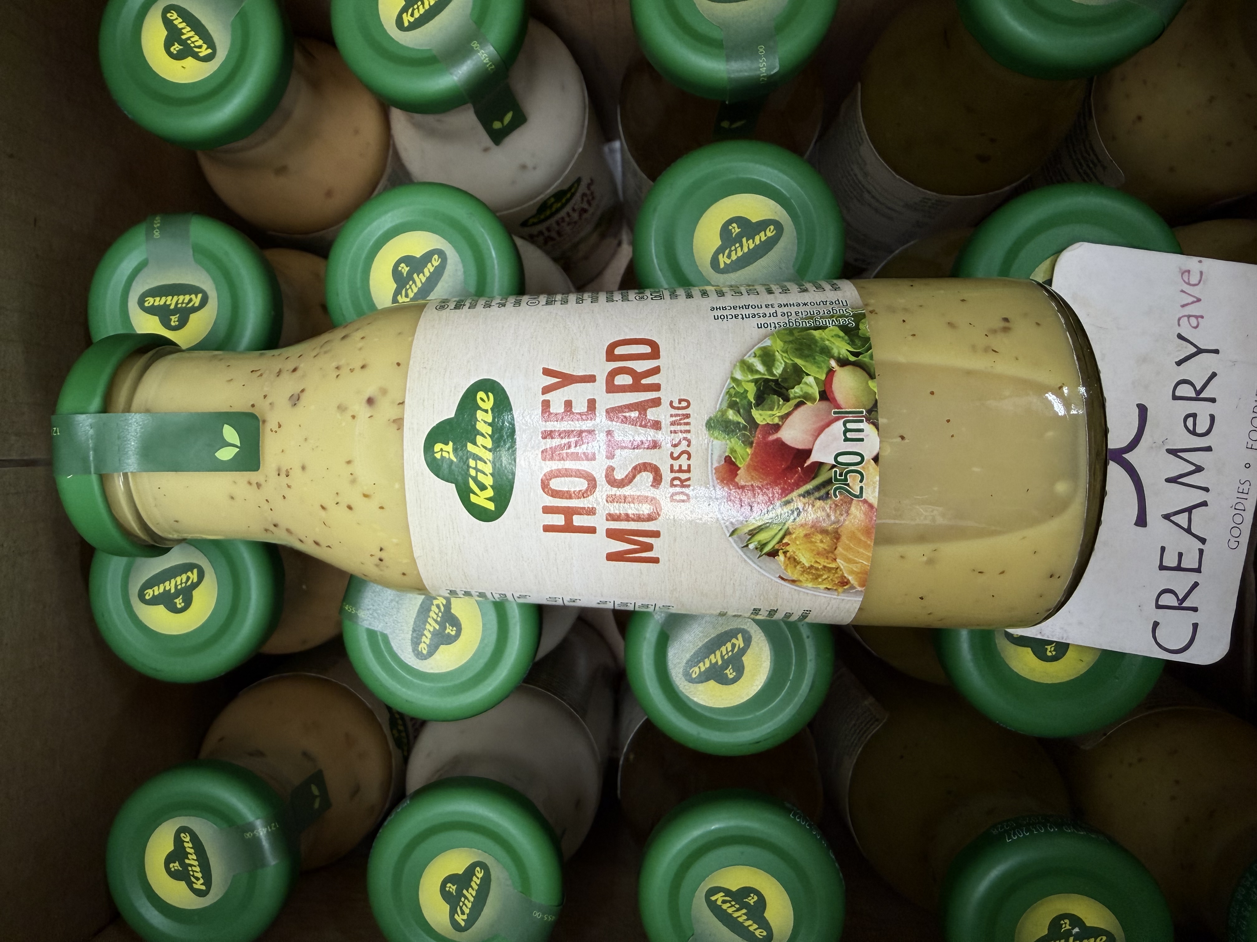 德國冠利蜂蜜芥茉沙律醬 Germany Kühne Honey & Mustard Dressing 250ml 