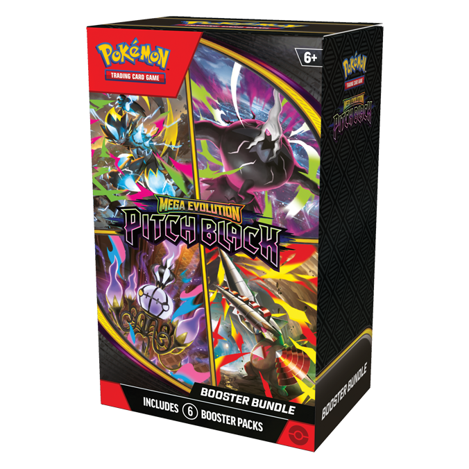 Pokémon TCG: Mega Evolution—Pitch Black Booster Bundle (6 Pack)