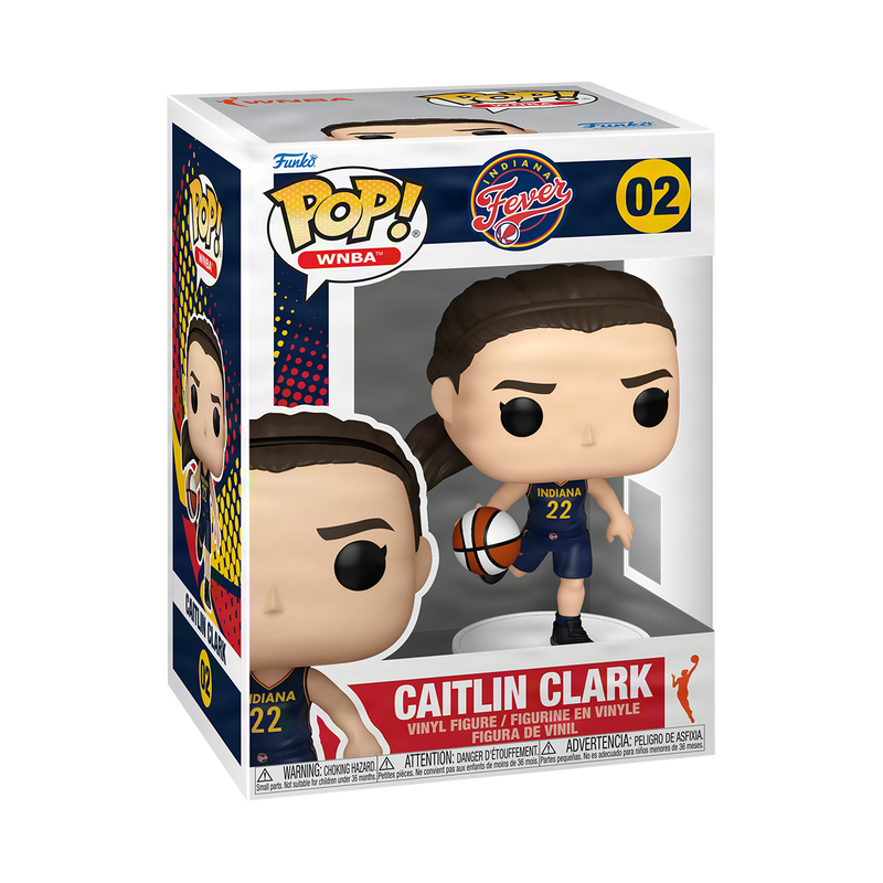 📦訂購 美國代購 Funko POP! WNBA Caitlin Clark Figure 印第安納狂熱 模型