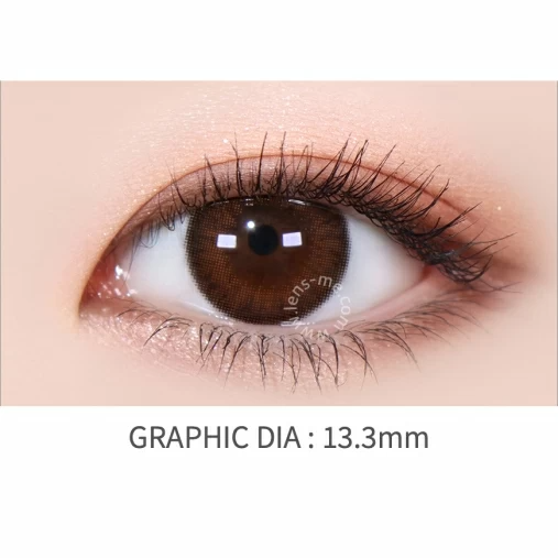 [散光定制] Lensme - Torica Dyllis Choco Brown (3-6months)