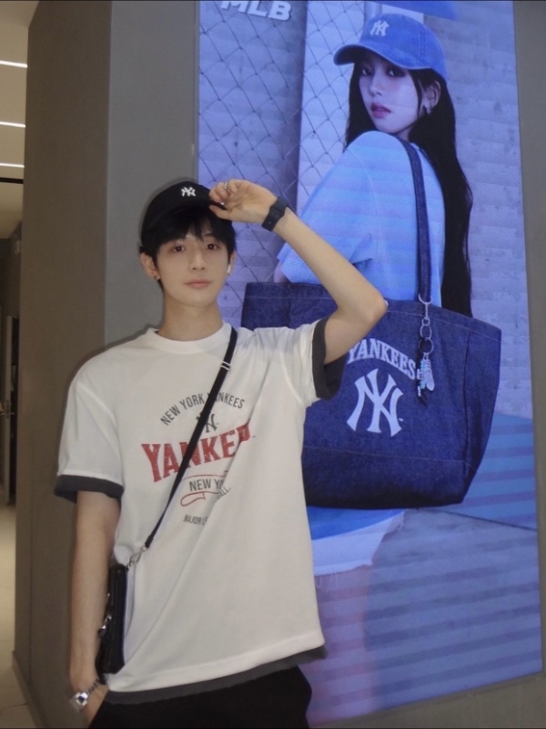 0715 （原版訂製 品質1:1打版 ）MLB 情侣短袖