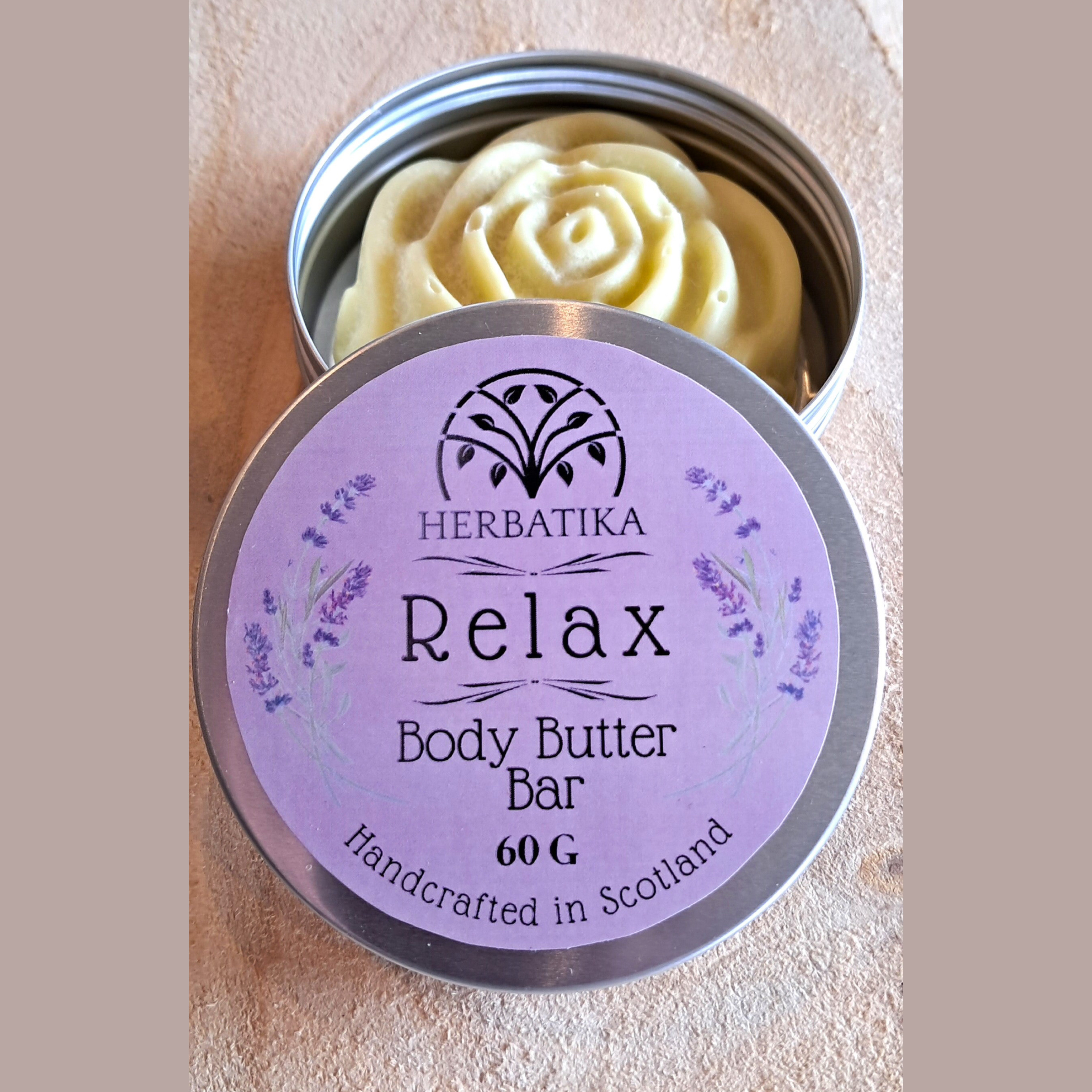 Herbatika 舒緩保濕高效潤膚膏 Relax Body Butter Bar (30g/60g)