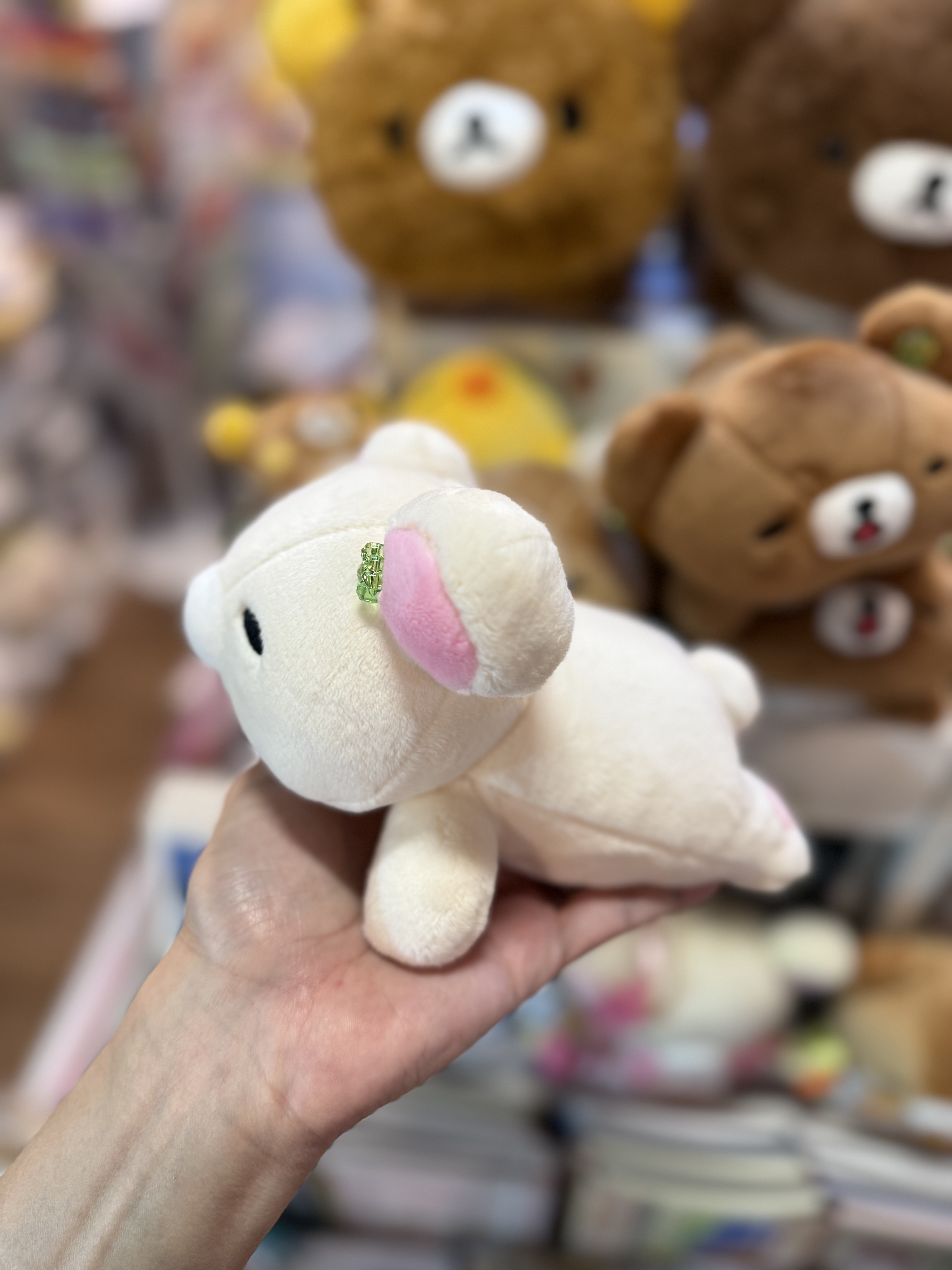 《現貨》全新小熊10週年紀念四葉草系列趴地公仔