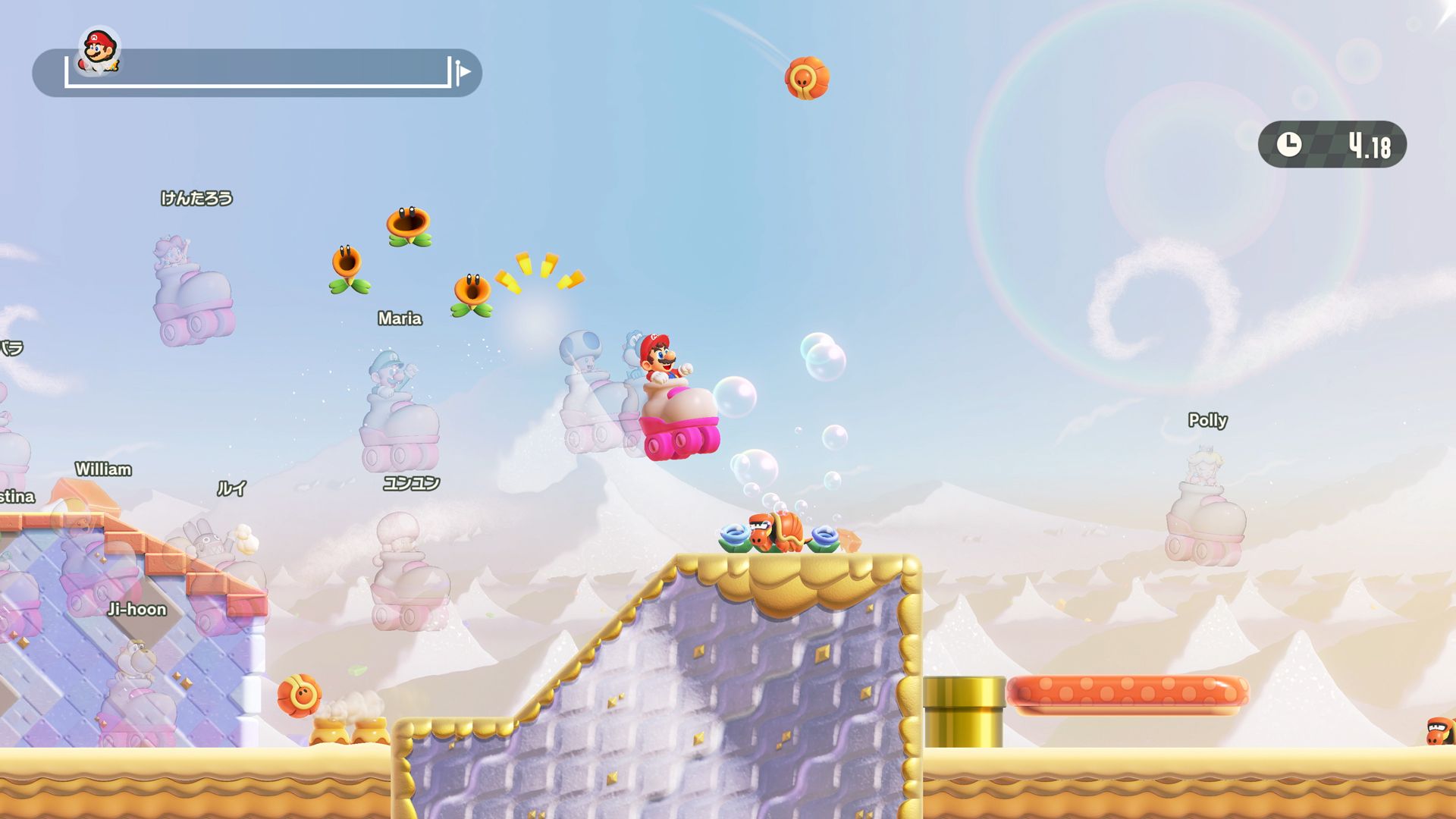 超級瑪利歐兄弟 驚奇 Nintendo Switch 2 Edition ＋ 同遊鈴鈴公園                   Super Mario Bros. Wonder – Nintendo Switch 2 Edition + Meetup in Bellabel Park｜Nintendo Switch 2