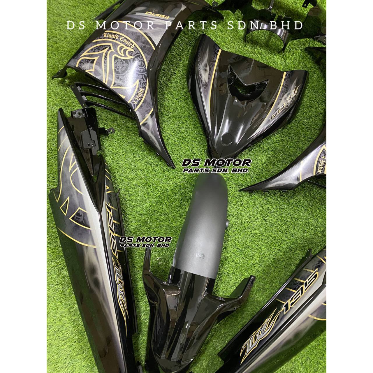 Cover Set LC135 V2 V3 V4 ~ V7 BATIK ( Black / Red / Dpbmc )