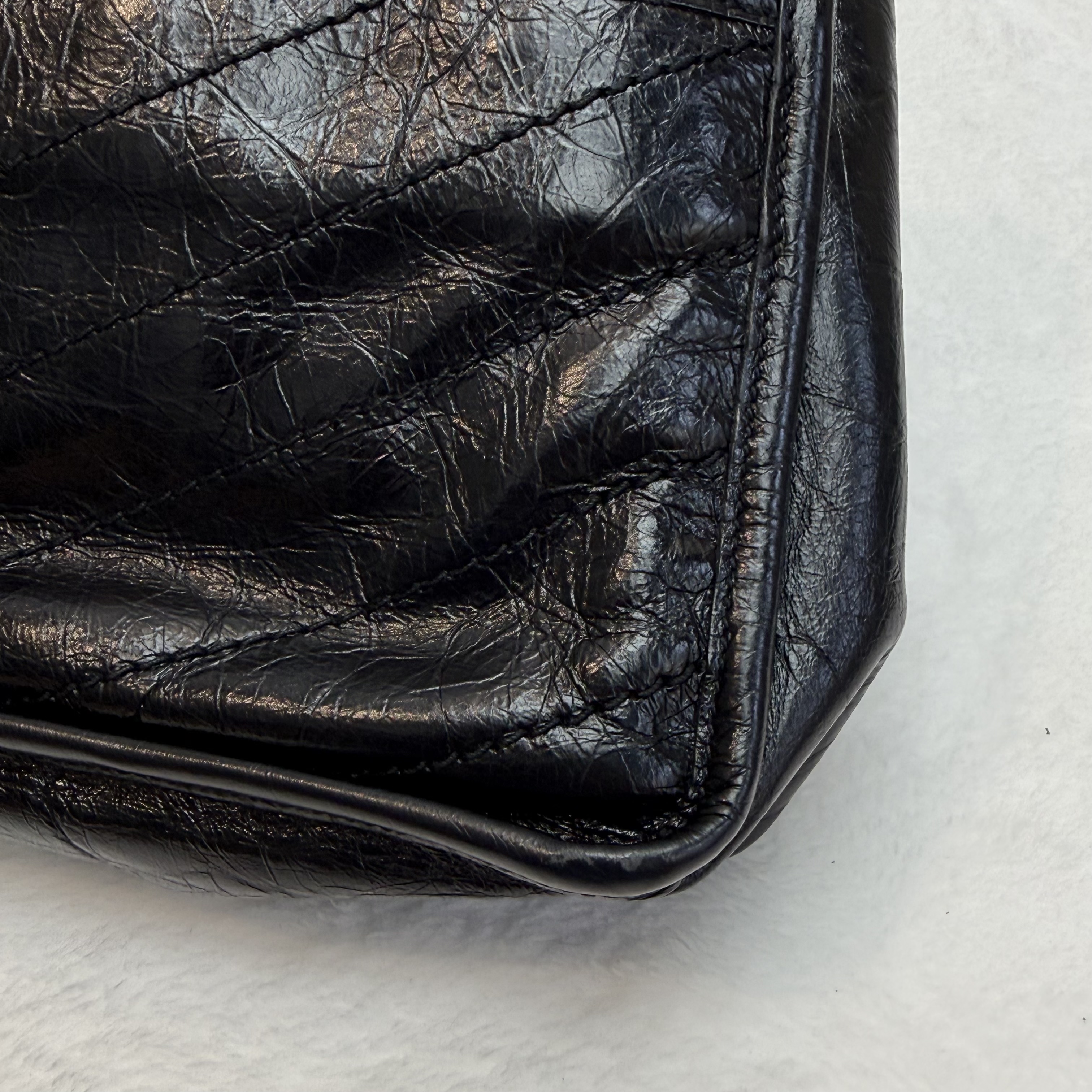 YSL Niki 黑色牛皮