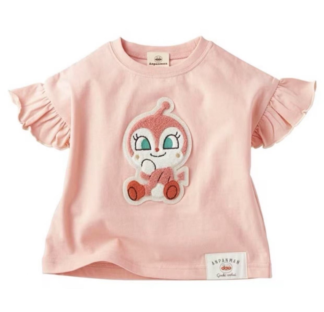 A0036 麵包超人粉色短袖