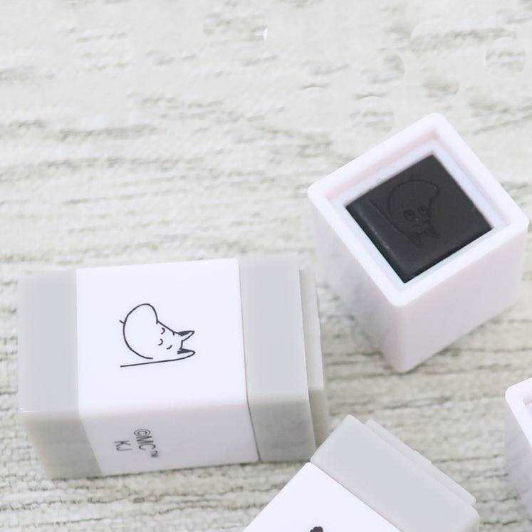 現貨｜Moomin 姆明 日版 PLUS MART Pochi Pom 按壓式印章 手帳印章 (224072) 