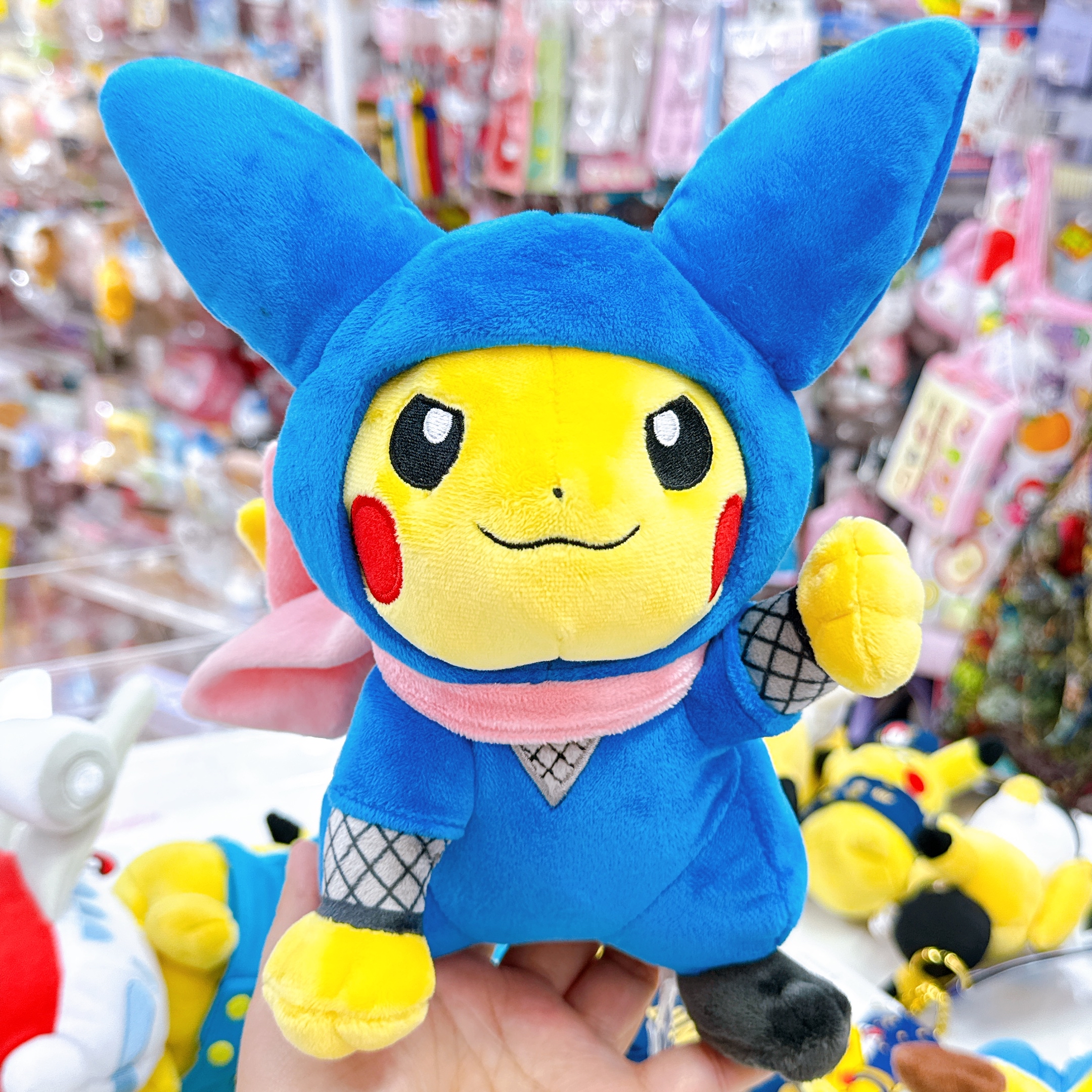 日本直送Pokemon Centre比卡超忍者造型公仔