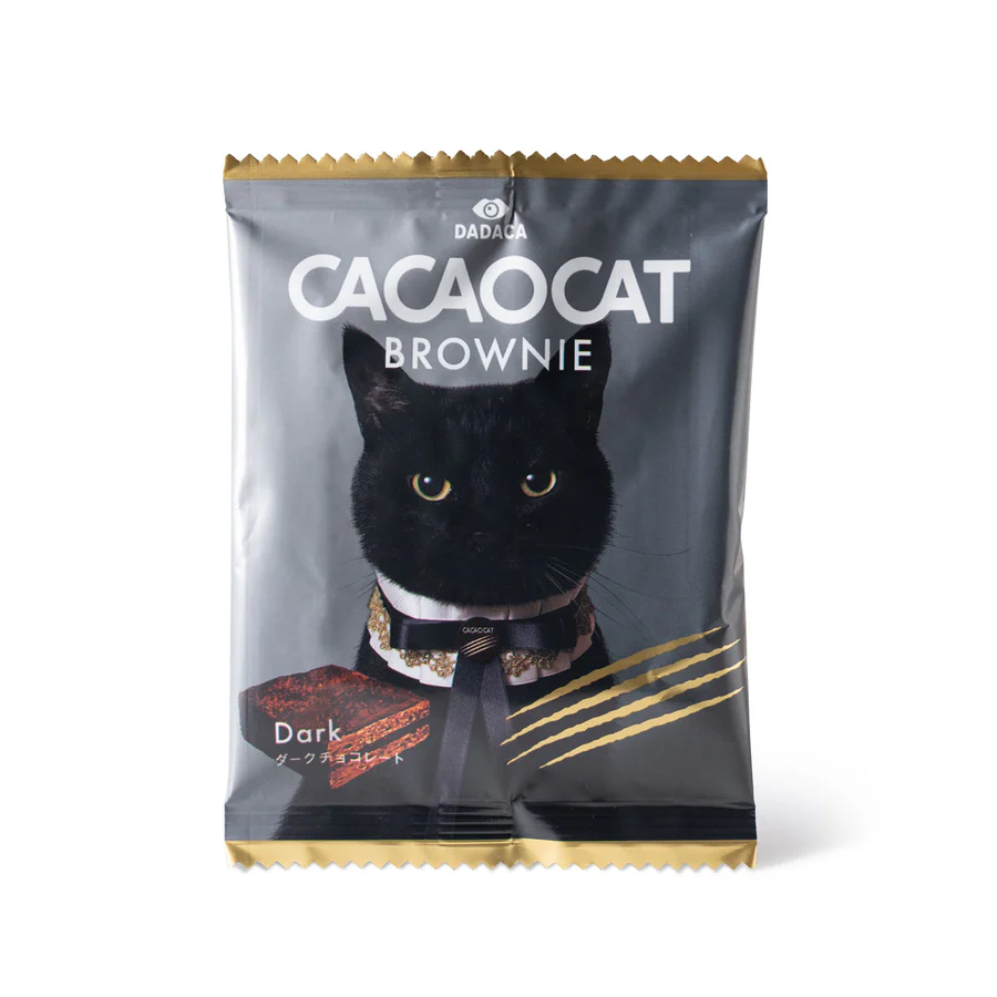 CACAOCAT Brownie 禮盒裝 （3件） - 黑朱古力