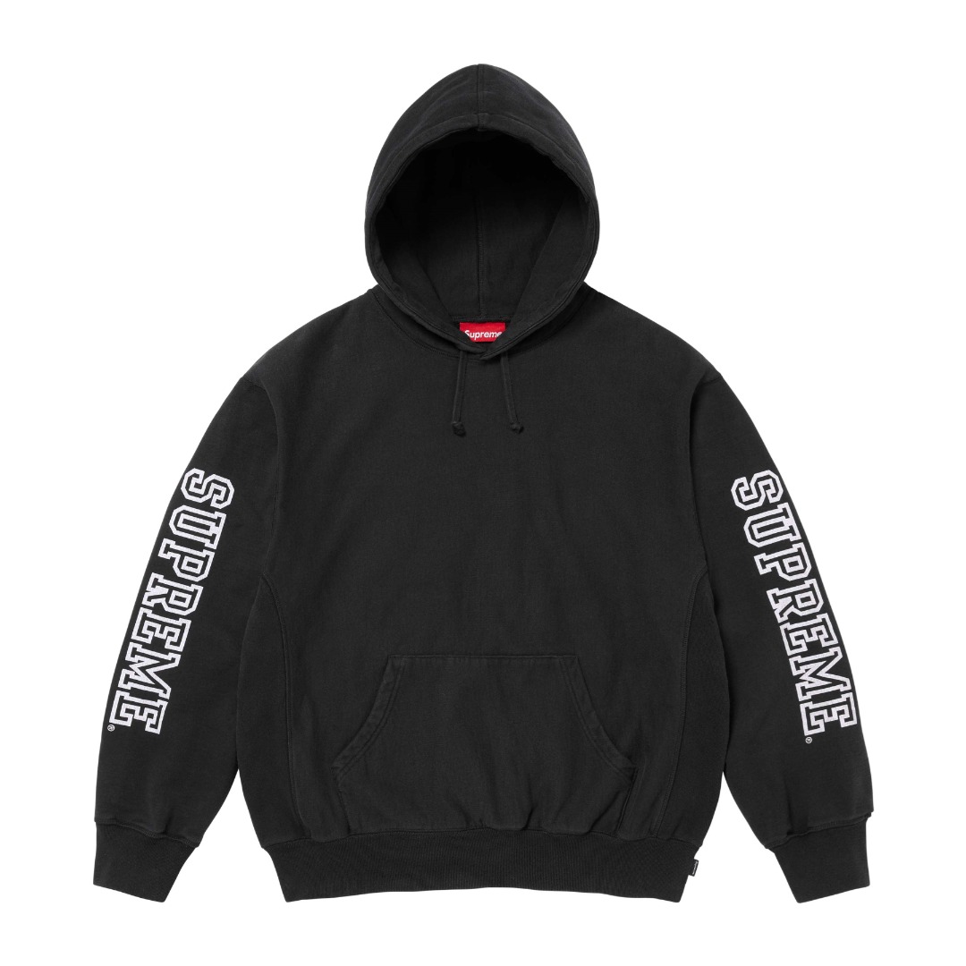 Supreme Collegiate Sleeve Hooded Sweatshirt