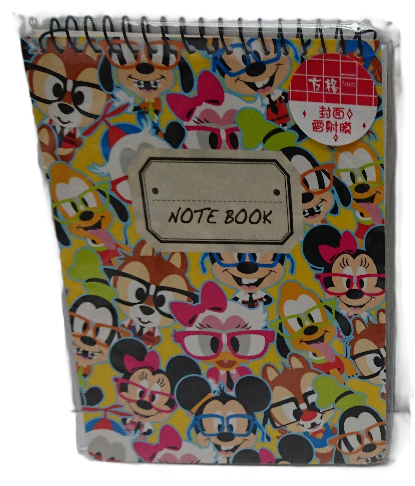 B6 筆記圈簿  Mickey And Friends  (DPNA-36K-12A)