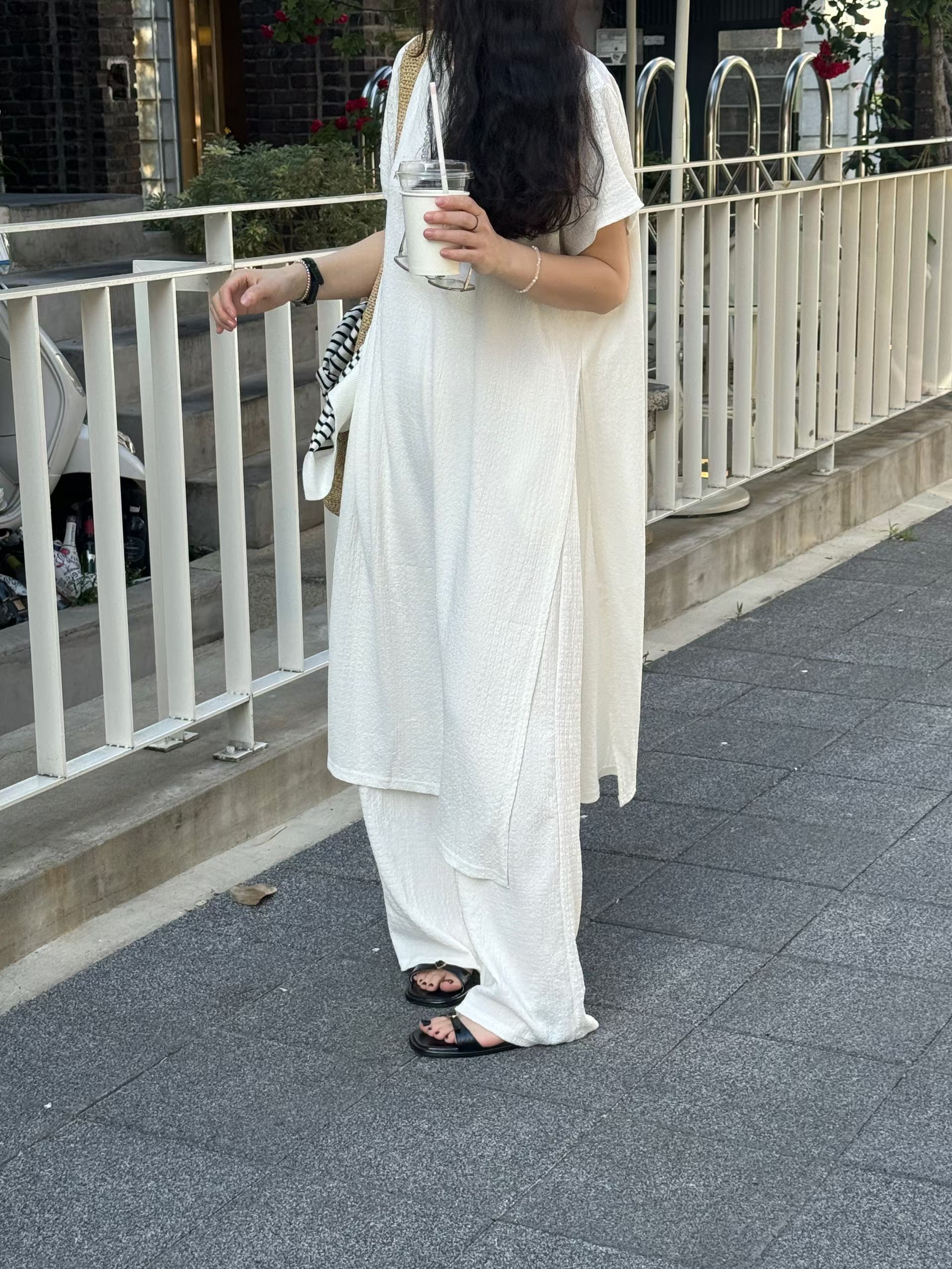 🇰🇷東大門女裝 | long T and pants