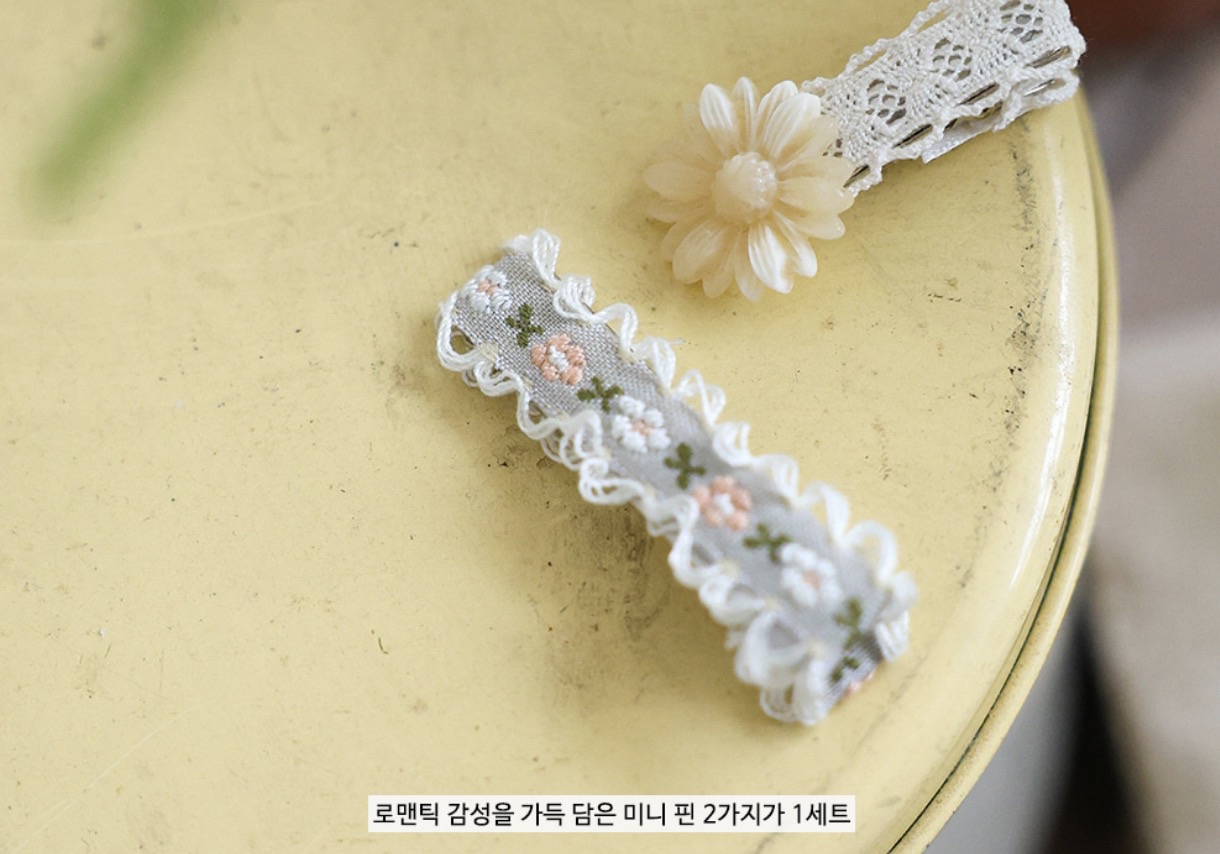 🇰🇷Puella_Flo髮夾set