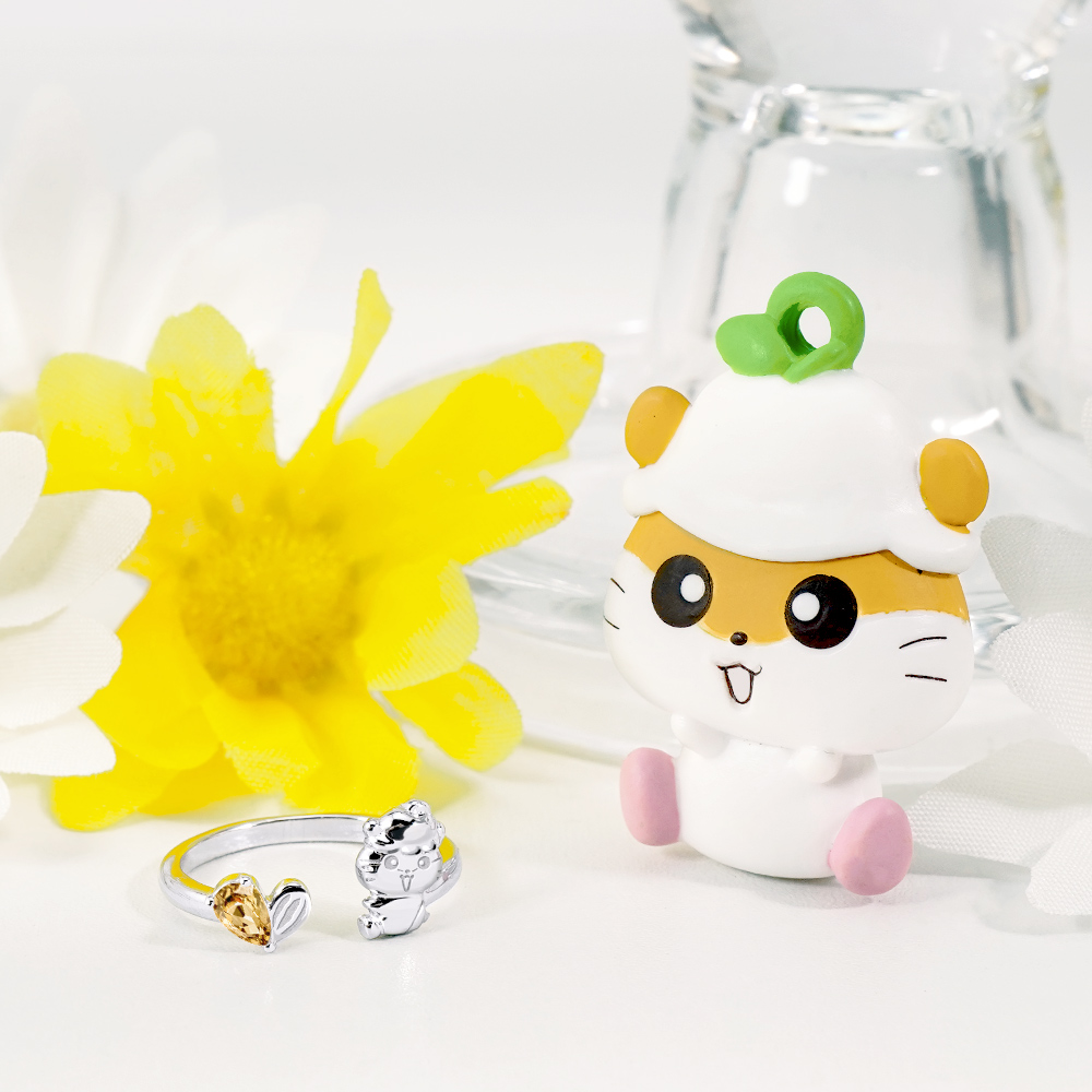 📦訂購 台灣限定 STORY 故事銀飾 X 三麗鷗 Sanrio Coro Coro Kuririn 經典系列 CK鼠 可樂鈴晶鑽純銀戒指