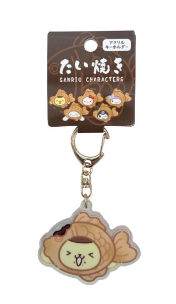 Sanrio-鯛魚燒亞克力掛件 -布丁狗