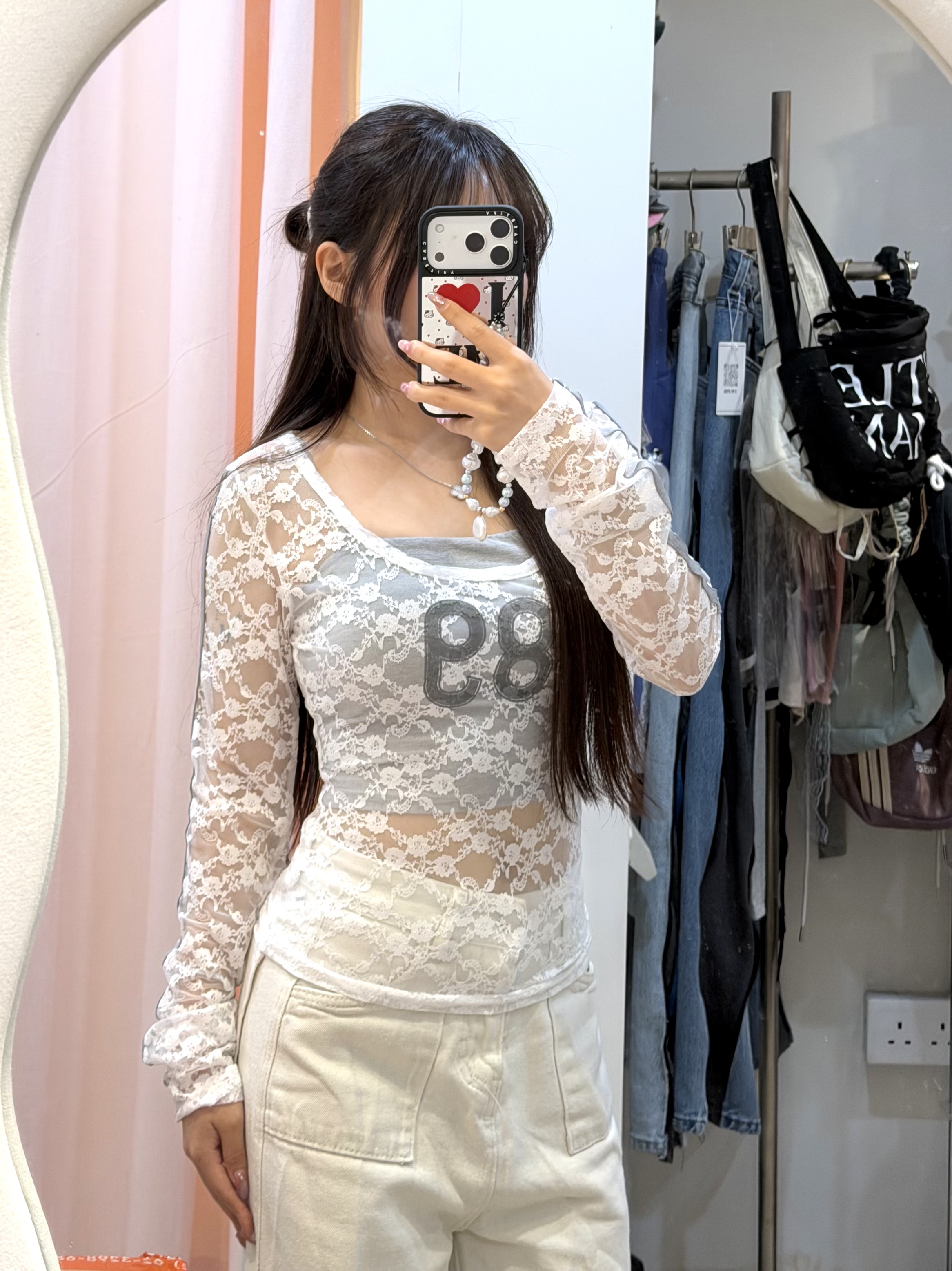 已售罄❌韓國Lacy 89透透外撘長袖