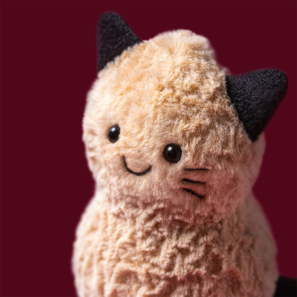 JELLYCAT Amuseables Peanut ‘Cat’ 趣味黑貓喵花生