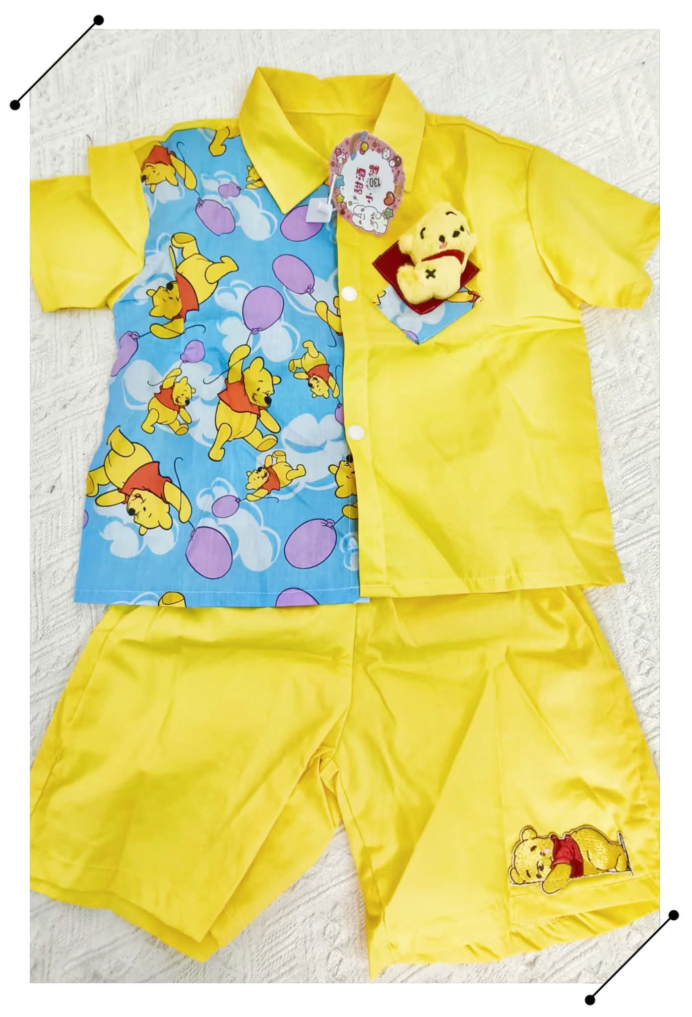 甜酒小裁缝 小熊🧸维尼 兄妹装