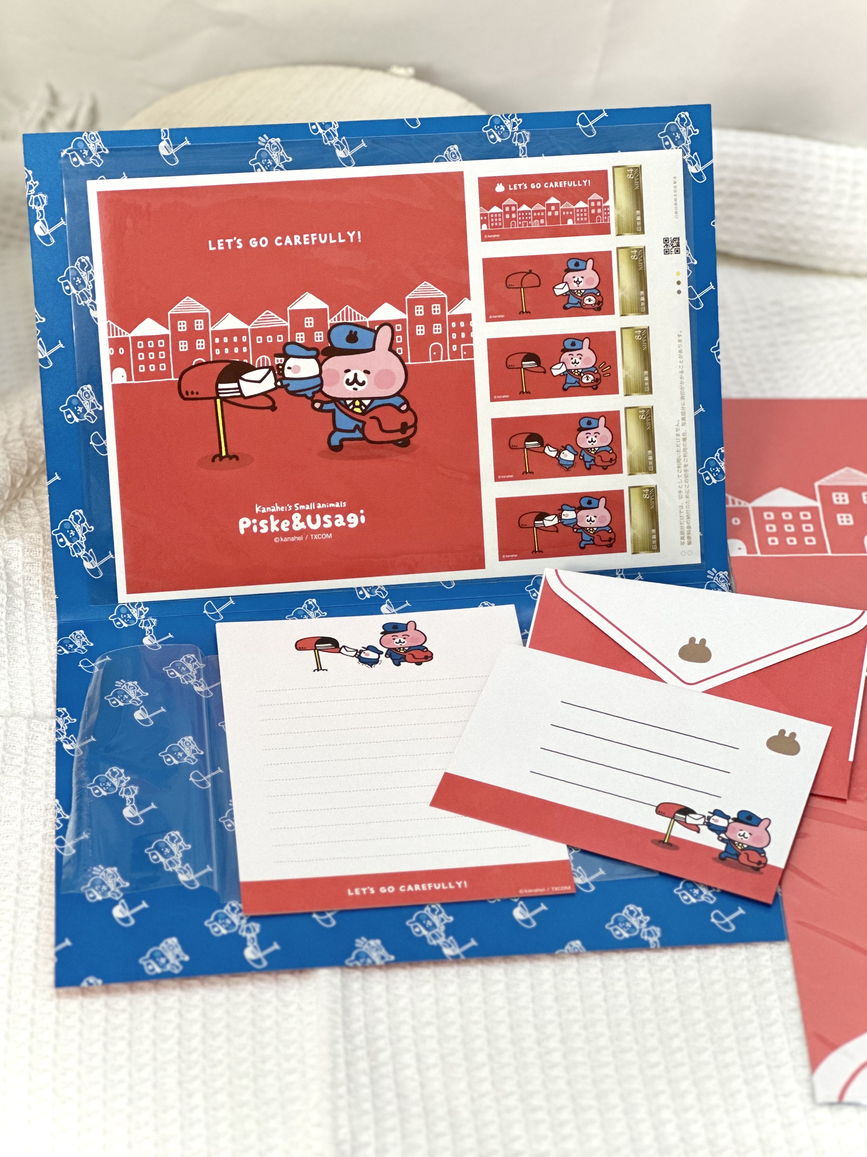 [義賣] KANAHEI 20週年 X 日本郵便局 郵票連信紙信封套裝 018242