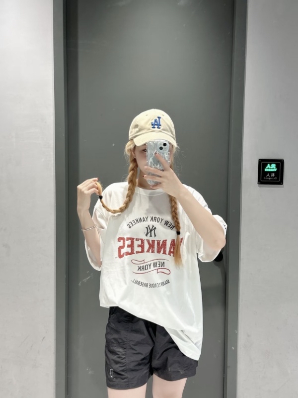 0715 （原版訂製 品質1:1打版 ）MLB 情侣短袖