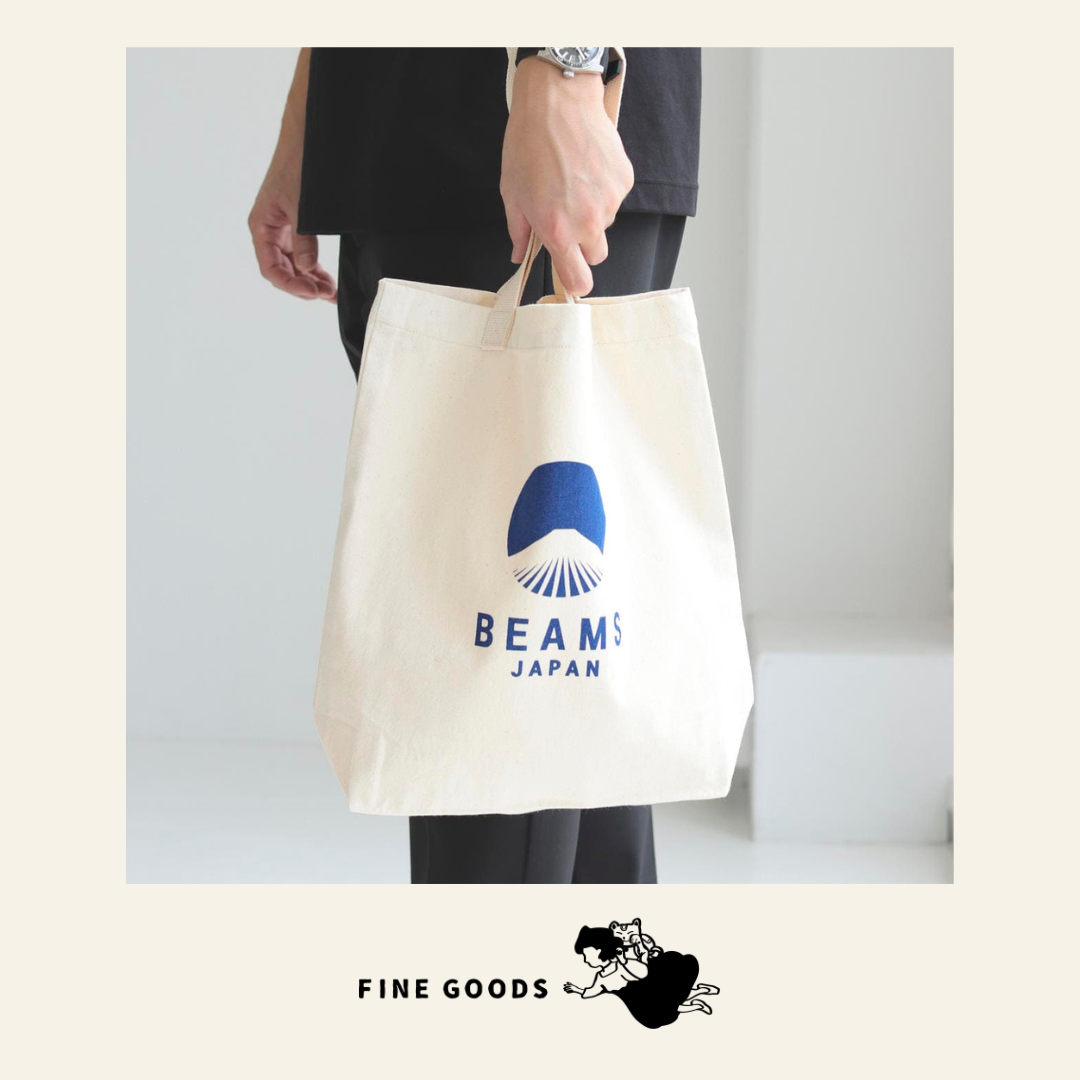 evergreen works x Beams / 別注 Beams Logo Tote Bag