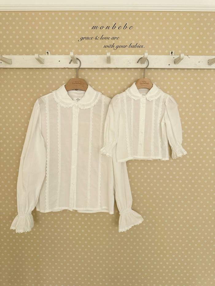 🇰🇷Monbebe blouse adult 親子