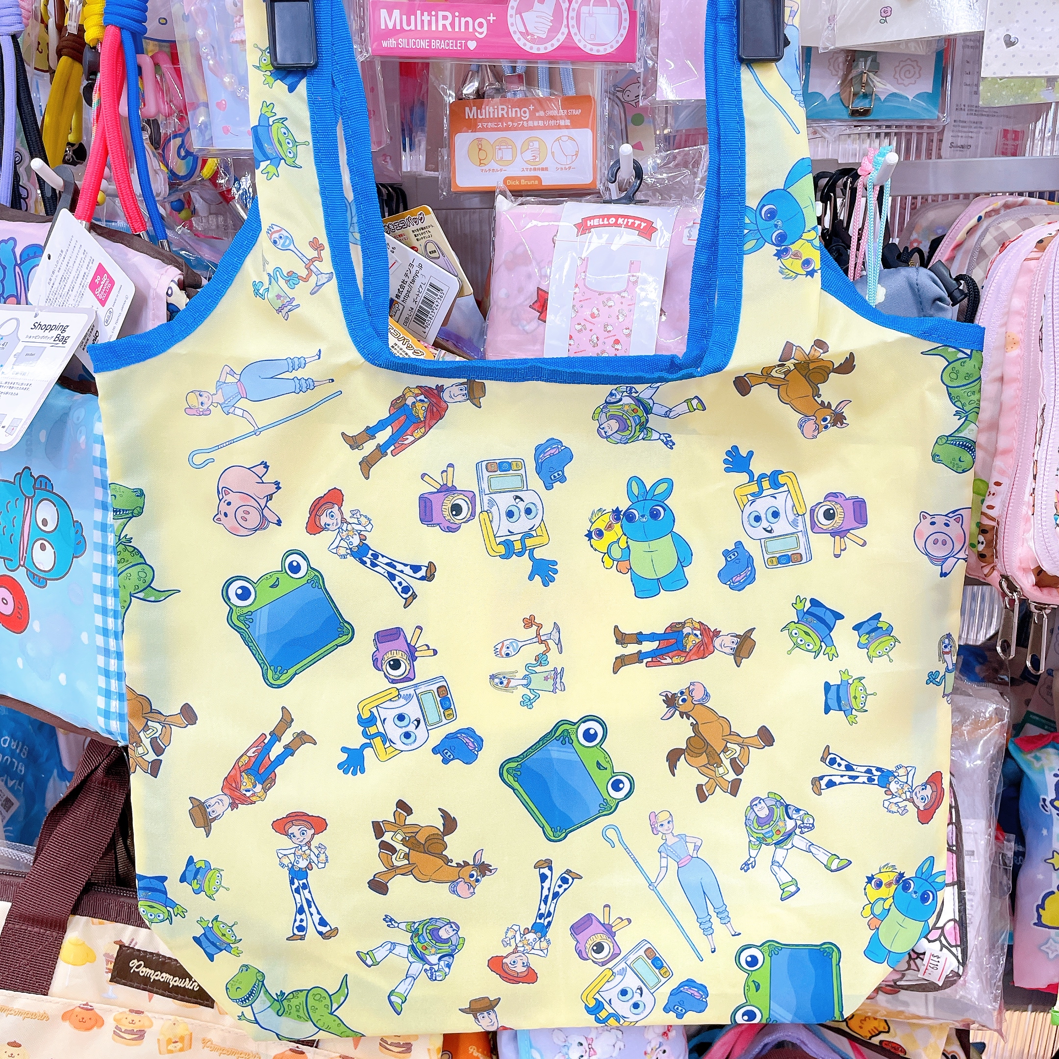 日本直送toy story 新款環保袋鎖匙扣
