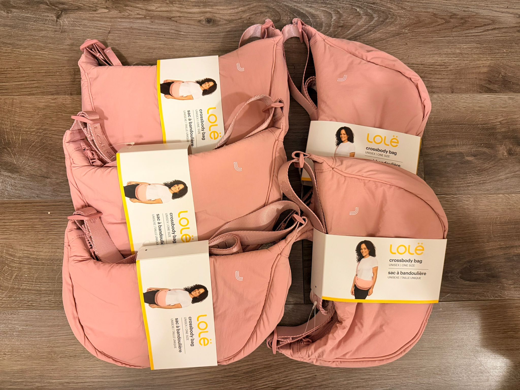 Lole 斜孭袋 （粉色)