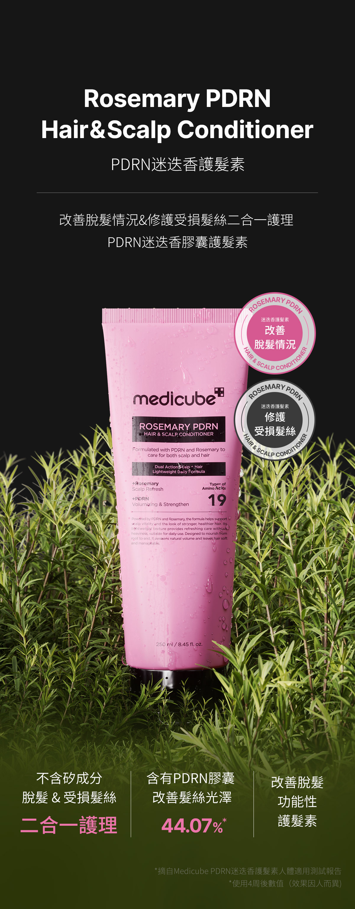 韓國🇰🇷直送✈️ Medicube迷迭香PDRN護髮素250ml