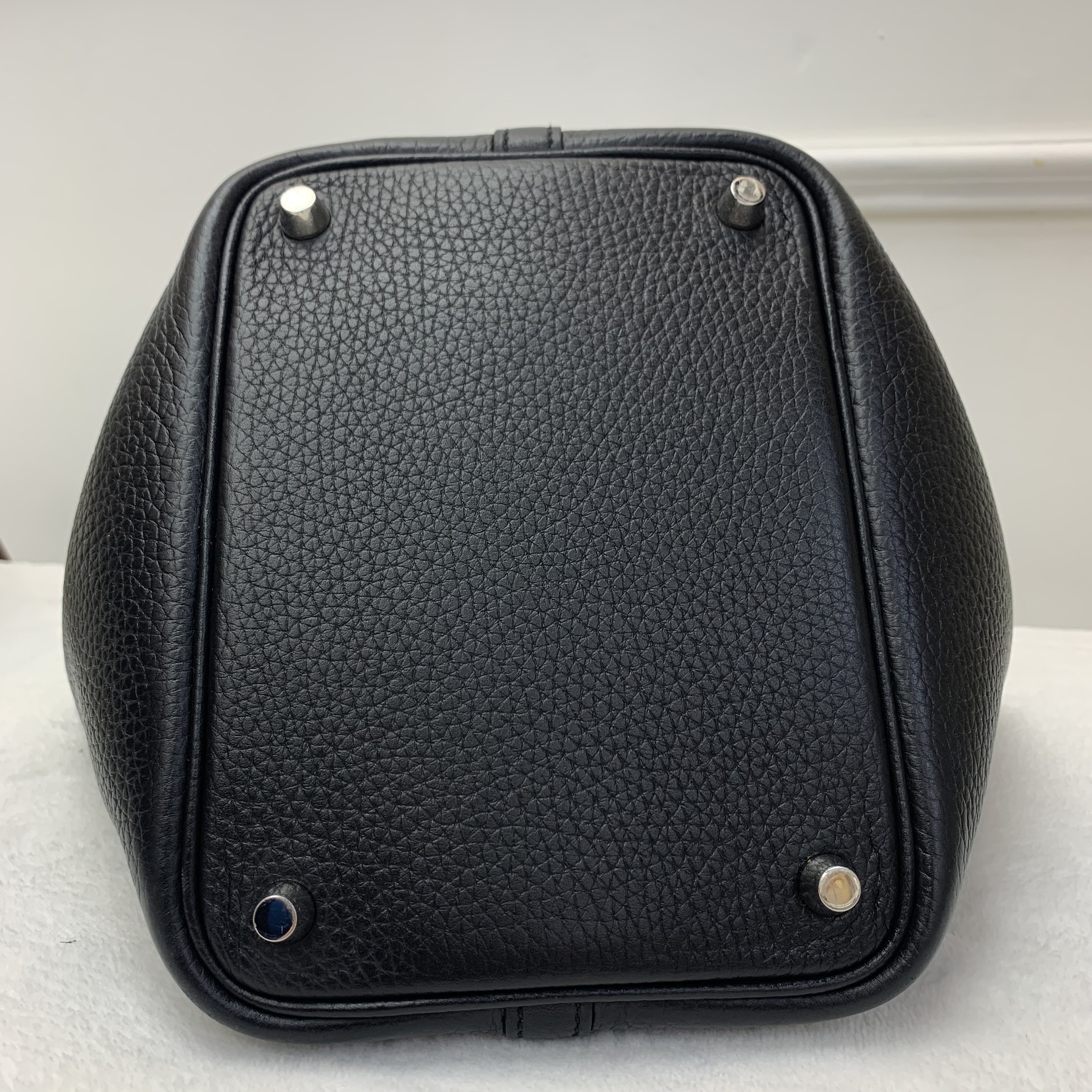 Hermes Picotin18 黑銀