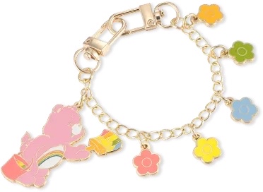 🎀【預訂】MARY QUANT x Care Bears Colorful Daisy Metal Bag Charm