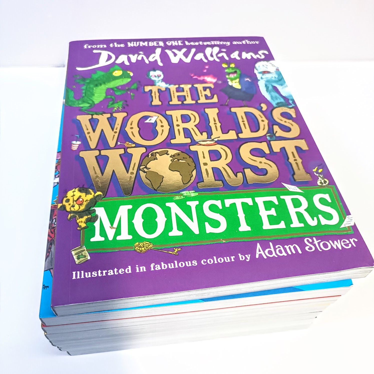 The World'S Worst Children -David Walliams 7 books |  7冊 大衛威廉姆斯幽默小說小學課外閱讀彩版 B360