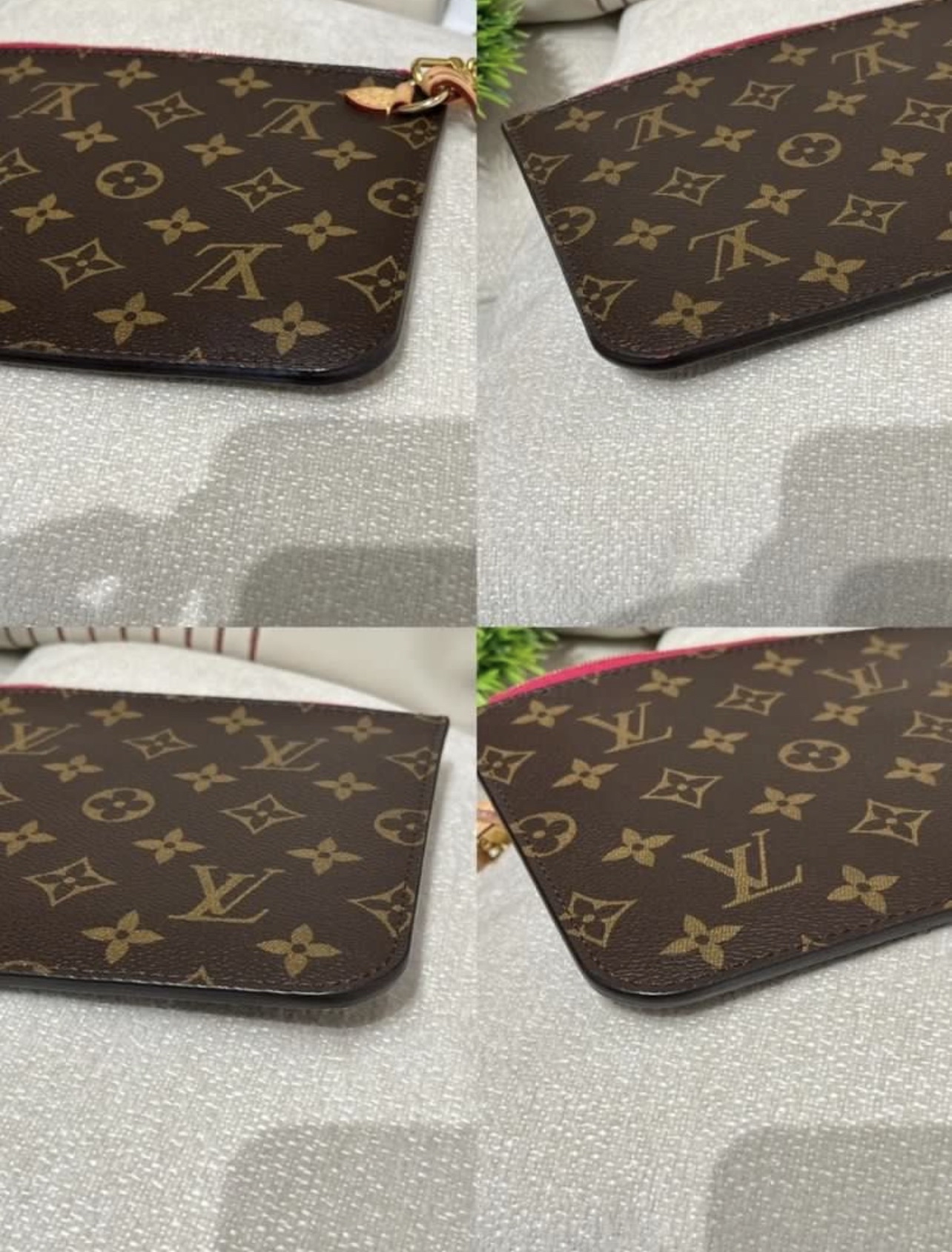 LV Pouch Pochette Monogram Zip wallet 100%Authentic, 98%New
