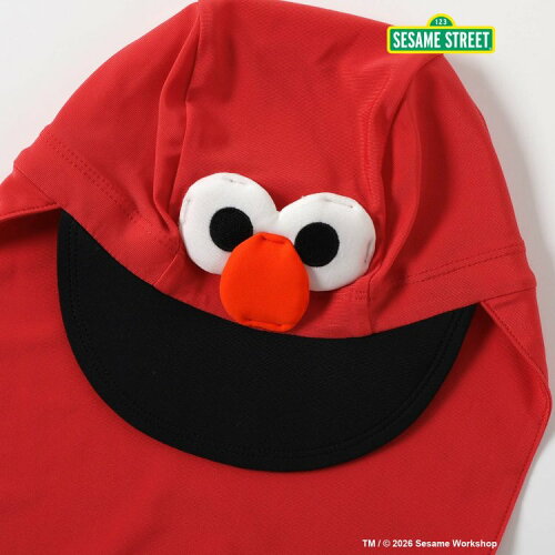 🆕【⭐訂購⭐】🇯🇵日本直送🌀#SesameStreet 水上運動 防曬衣+短褲+帽 3件套［2款選］🌀[ELEA-0166][260618]