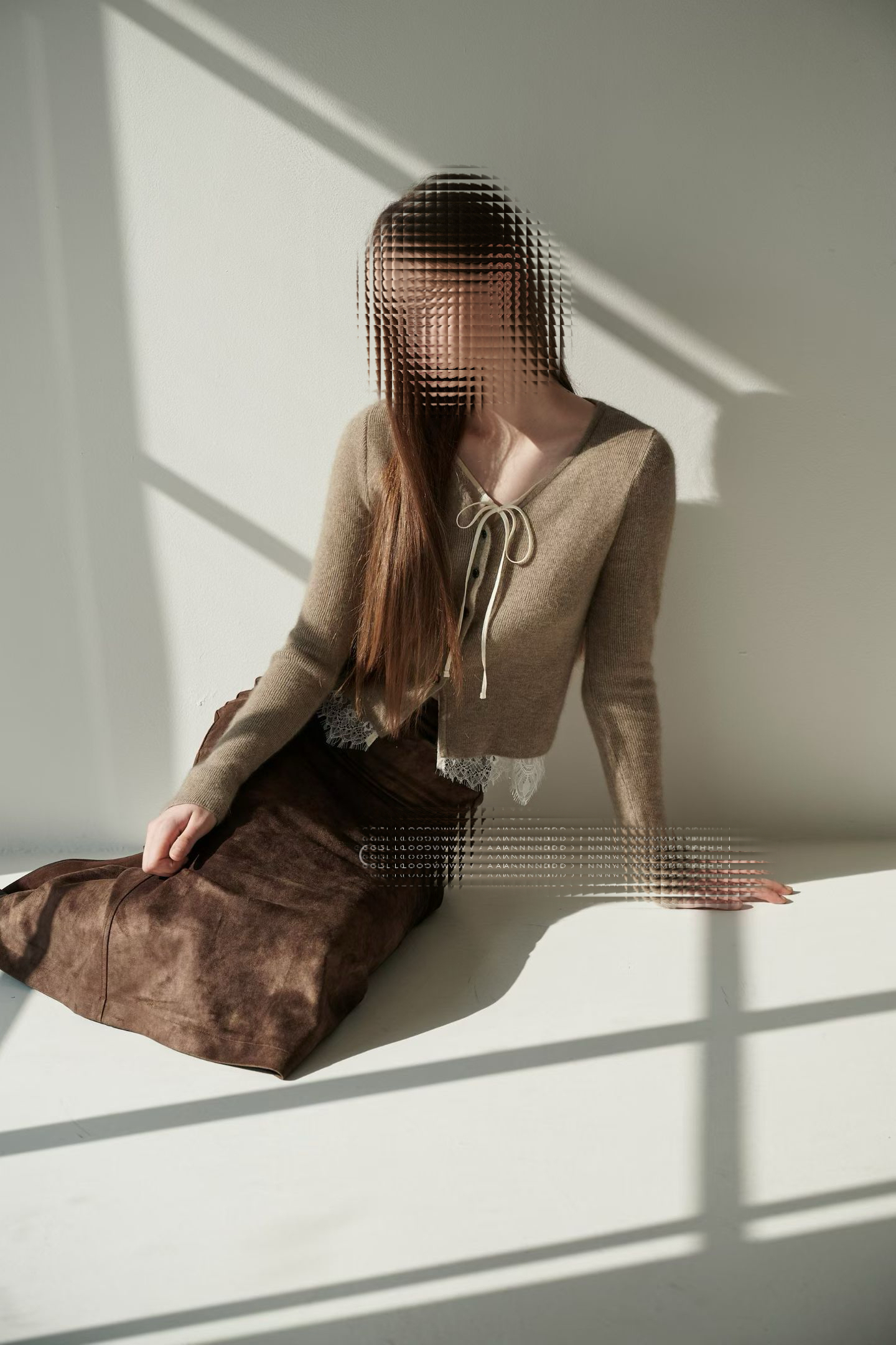 Romantic soft lace cardi