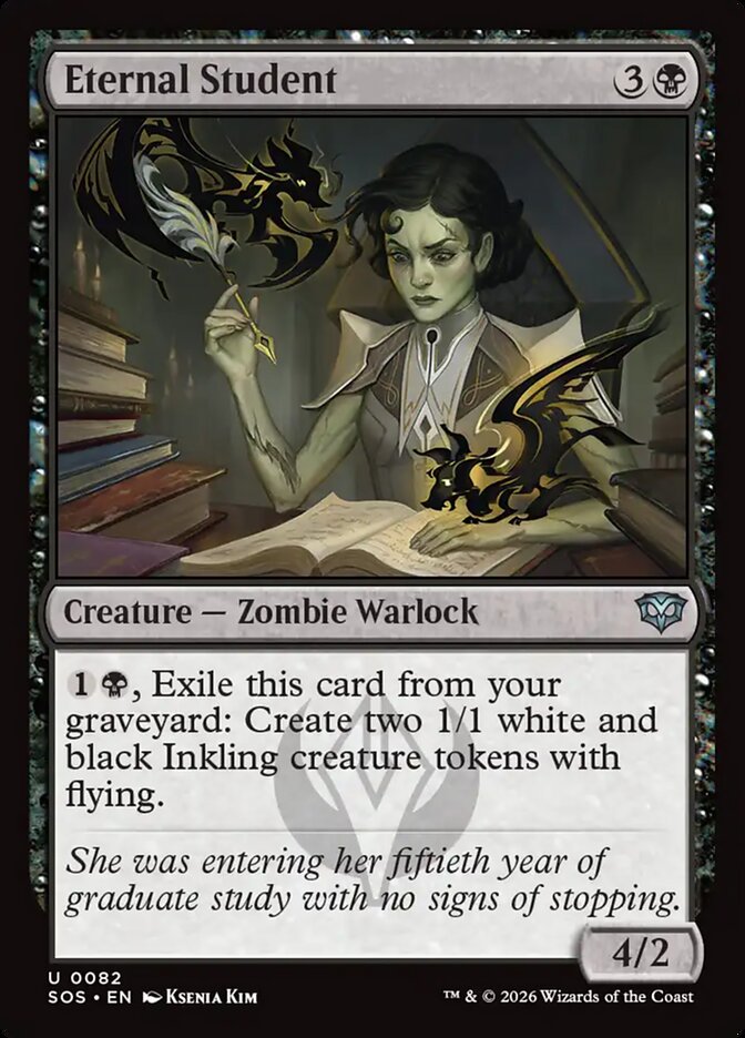 [EN] [Foil] Eternal Student [SOS-082] U