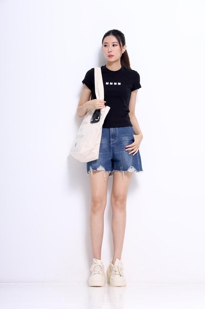 OMO修身显瘦T恤 2674