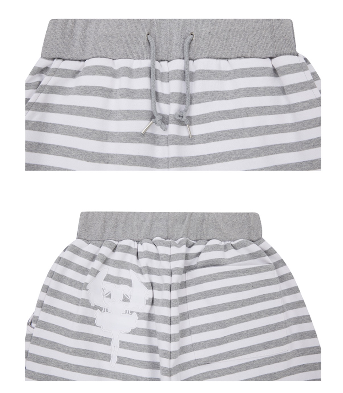 Luvistrue SHUGO CHARA! STRIPE SWEATPANTS(GRAY)
