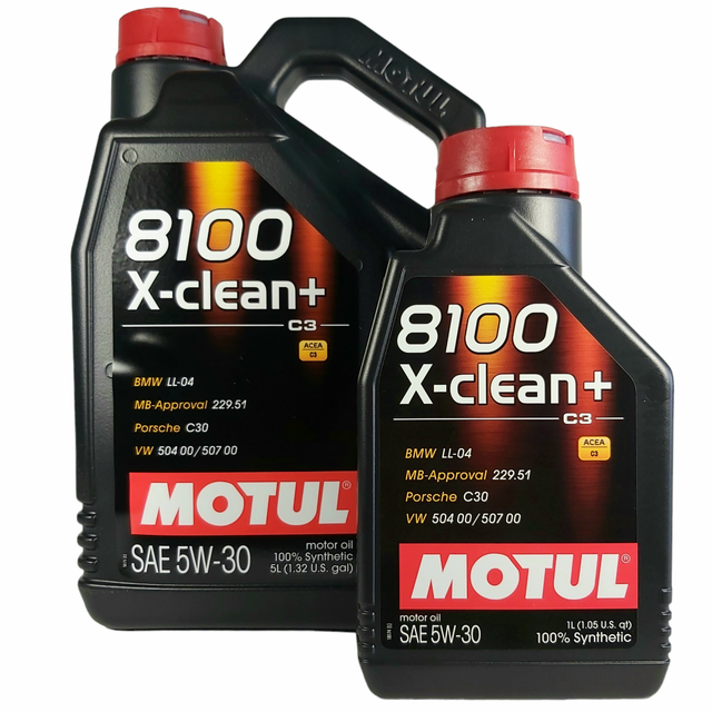 5 L MOTUL 8100 X-CLEAN+ 5W30 MOTOR-ÖL MOTOREN-ÖL ÖL 50047811 4060585665625