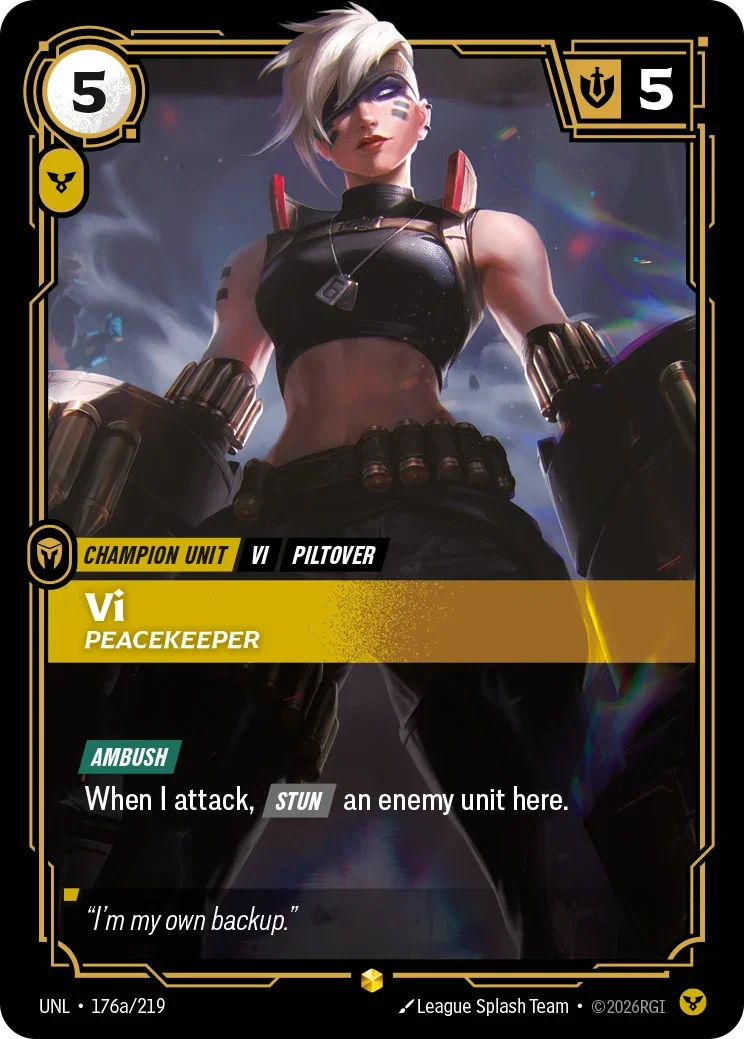 Unleashed - Showcase - Order Rune (Set 3)