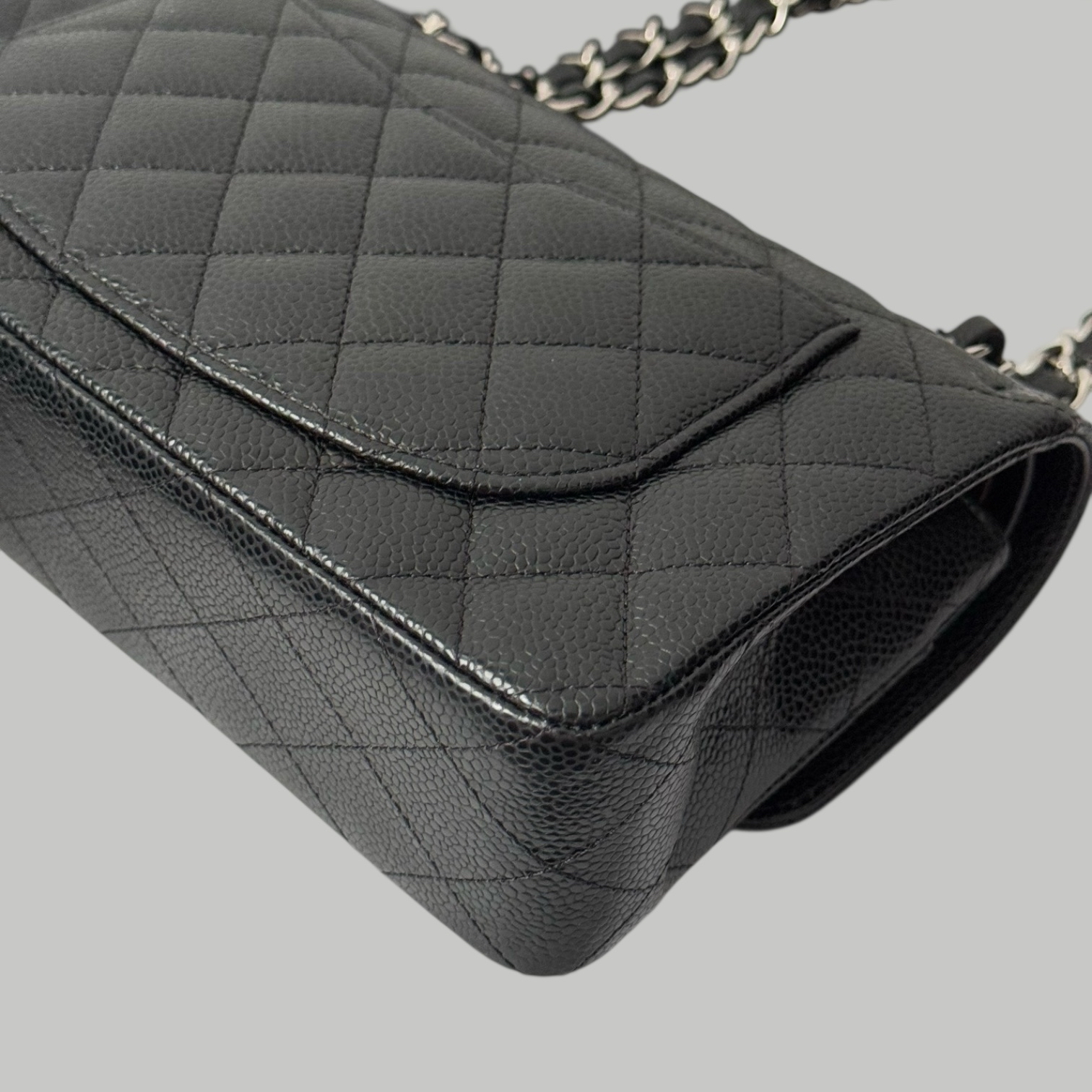 Chanel Caviar CF23 銀扣