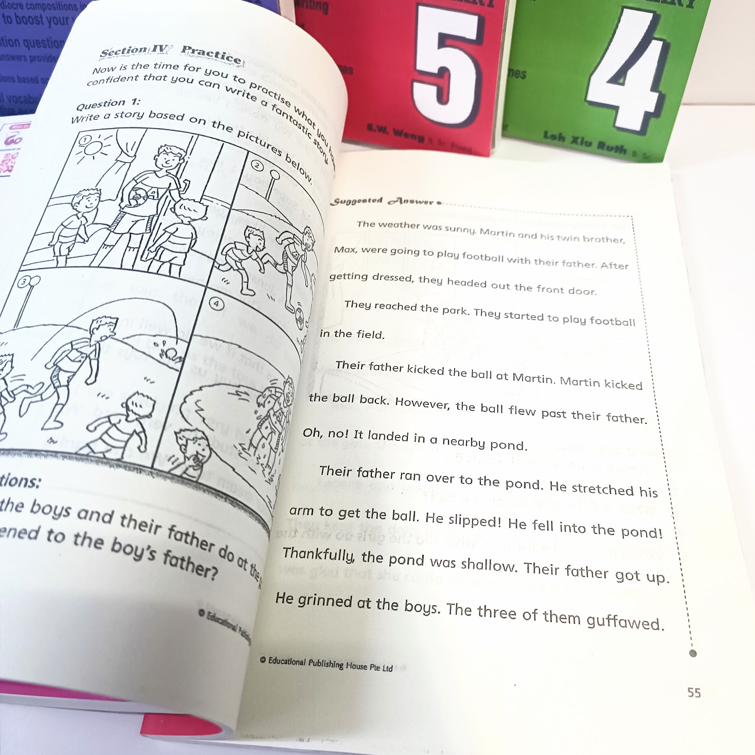 EPH English Thematic Composition Writing 小學1-6 年級 |9-12歲 | 新加坡英語 | 英語主題寫作 |訂製版 SAP14