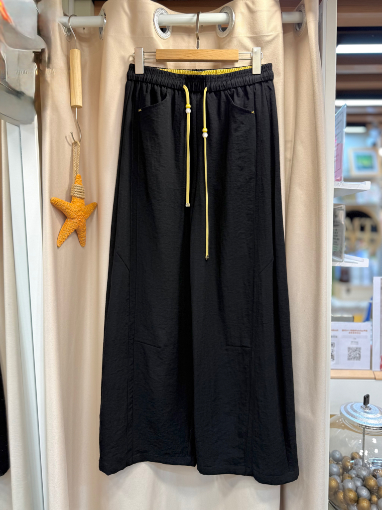 彈性棉麻長褲 M657 417152329 