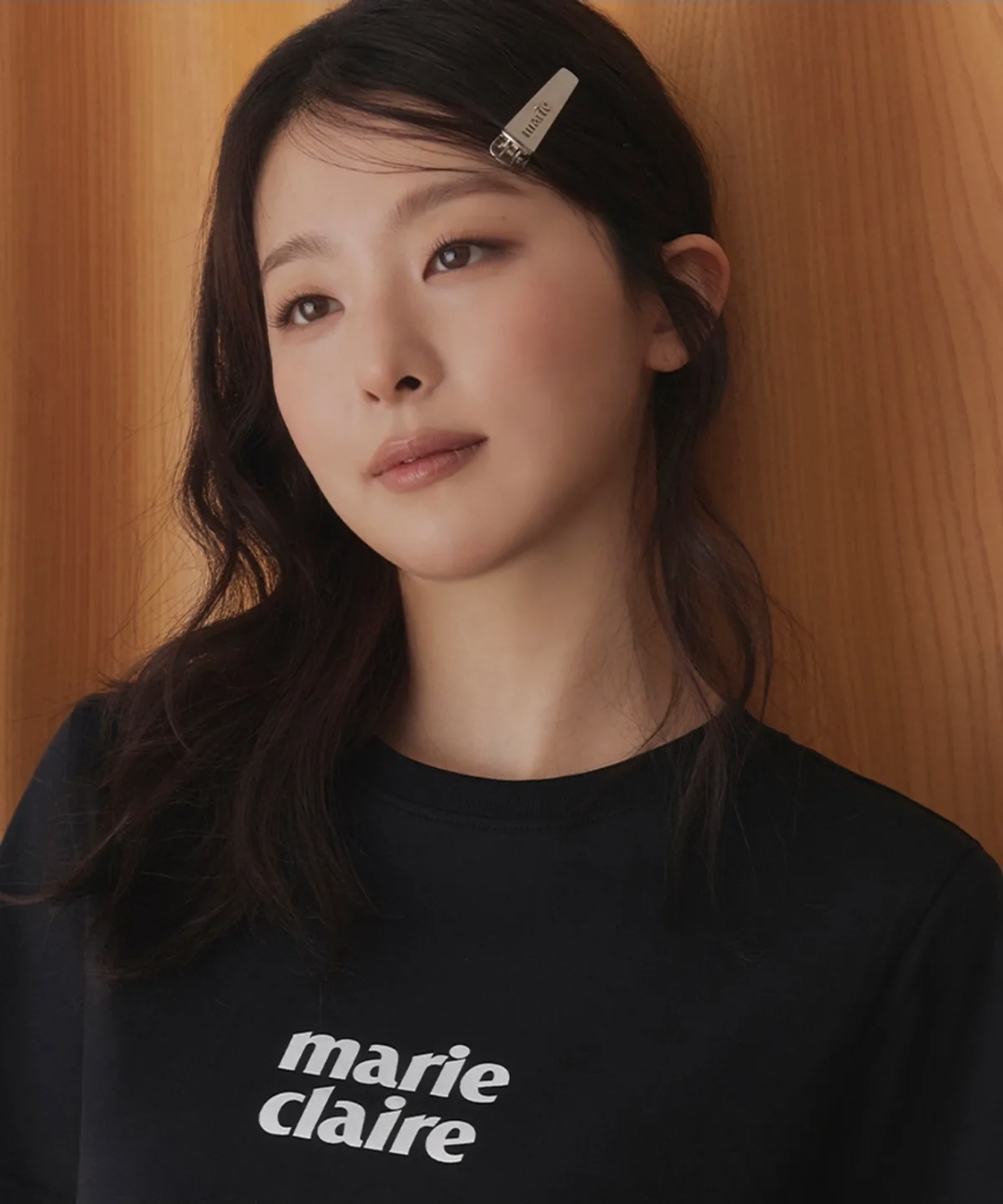 Marie Claire Basic Logo Tee