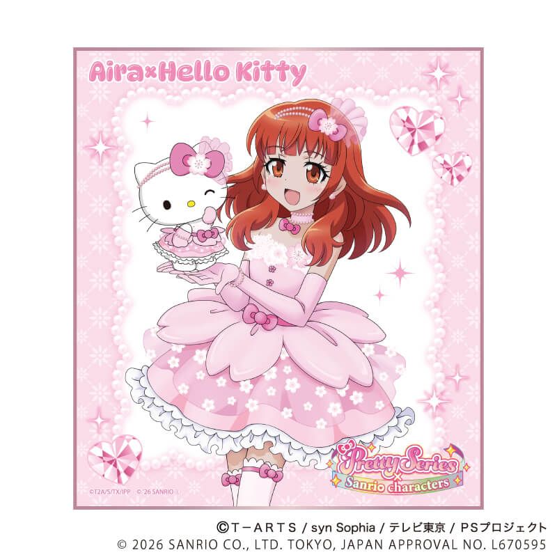 迷你色紙 星光少女 Pretty Series ×Sanrio 01 #P-PIG0195 [A3] (PRE-ORDER) [2026/07]