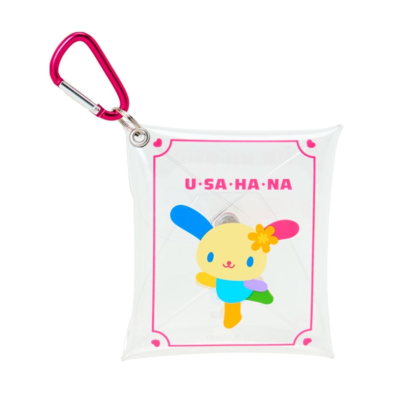 現貨｜Sanrio Usahana 彩耳兔 日版 透明 收納袋 (18427-6)